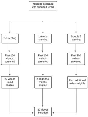 Evaluation of YouTube Videos as a Source of Patient Information for Ureteric Stent Placement: A Quality Assessment Study